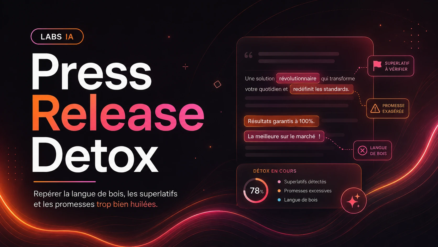 Press Release Detox